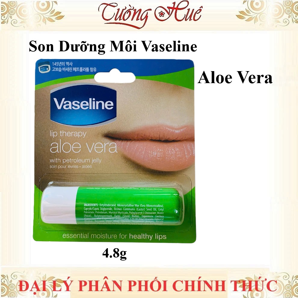 Son Dưỡng Môi Vaseline Lip Therapy Nhiều Mùi - 4.8g