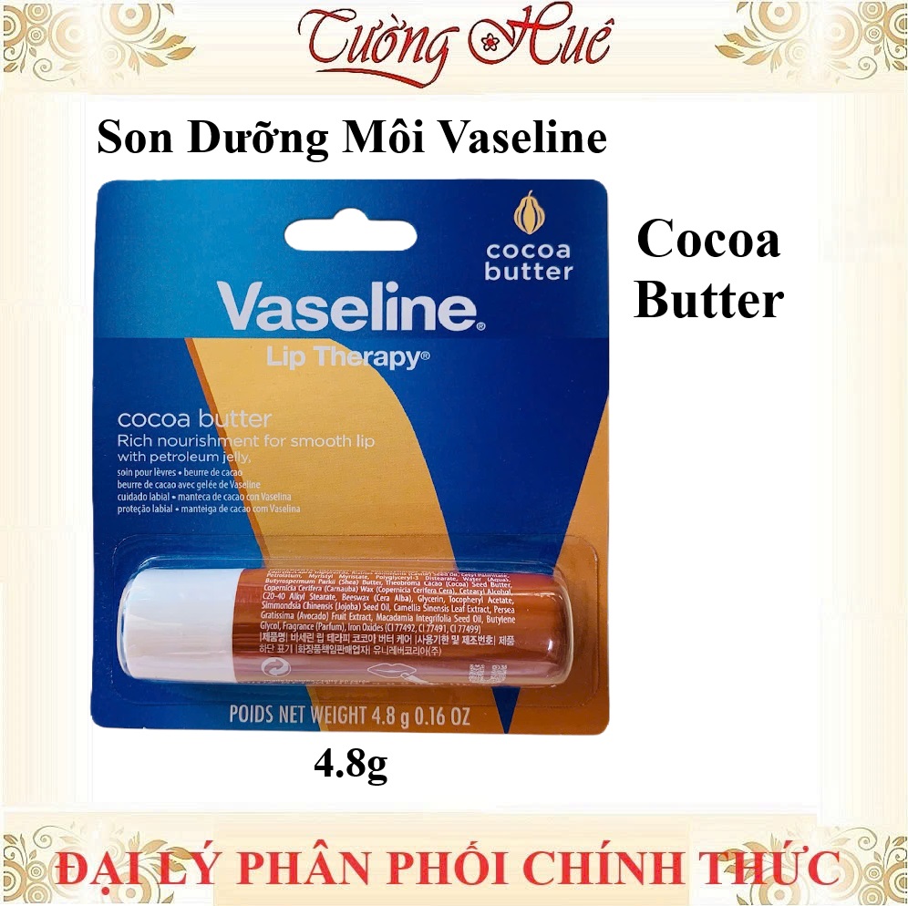 Son Dưỡng Môi Vaseline Lip Therapy Nhiều Mùi - 4.8g