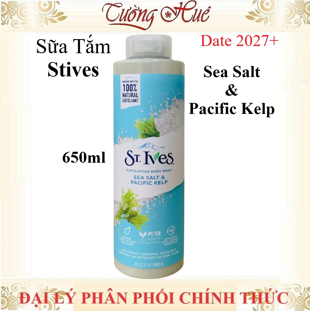 Sữa Tắm St.Ives Body Wash Nhiều Mùi - 650ml
