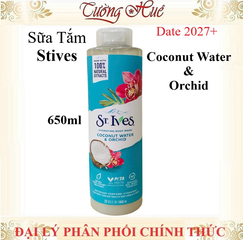 Sữa Tắm St.Ives Body Wash Nhiều Mùi - 650ml
