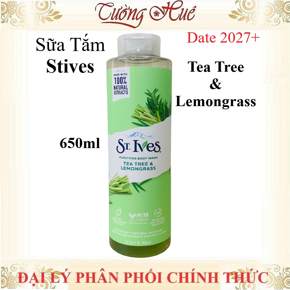 Sữa Tắm St.Ives Body Wash Nhiều Mùi - 650ml