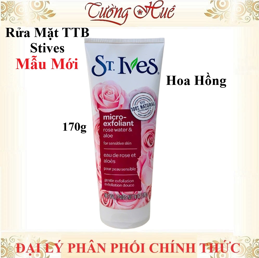 Sữa Rửa Mặt Tẩy Da Chết St.ives Nhiều Mùi Lựa Chọn - 170g