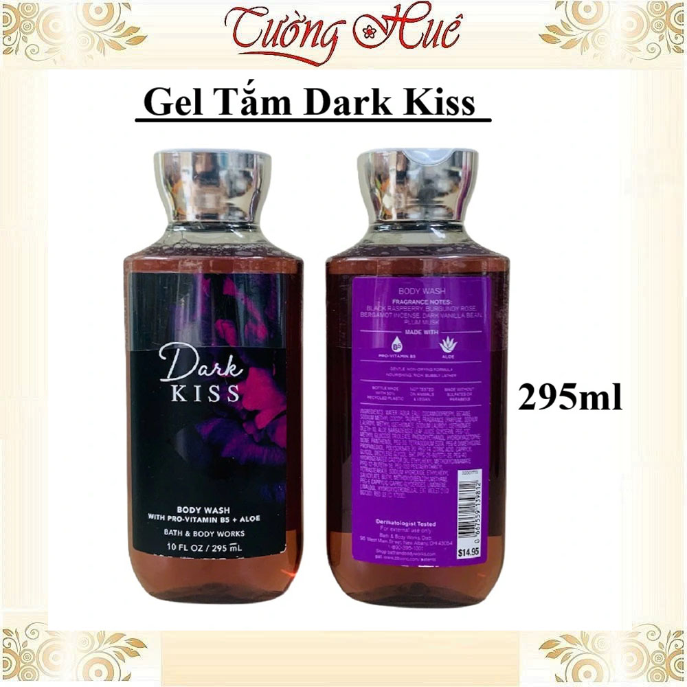Tắm Dưỡng Xịt Bath & Body Works Dark Kiss (Có Lựa Chọn)
