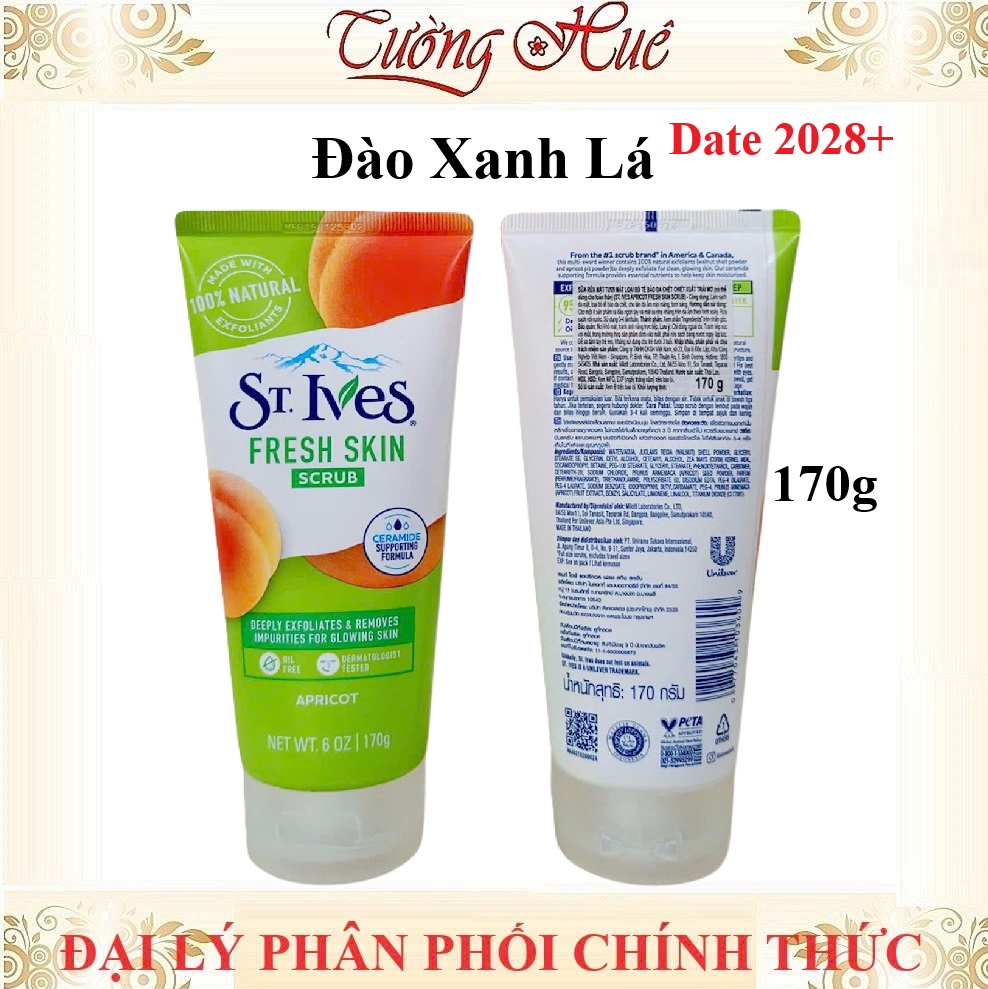 Rửa Mặt Tẩy Da Chết St. Ives 170g - Có Lựa Chọn