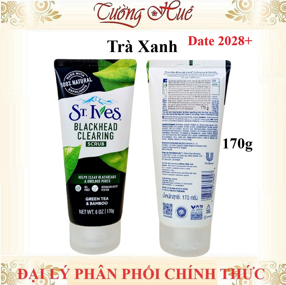 Rửa Mặt Tẩy Da Chết St. Ives 170g - Có Lựa Chọn