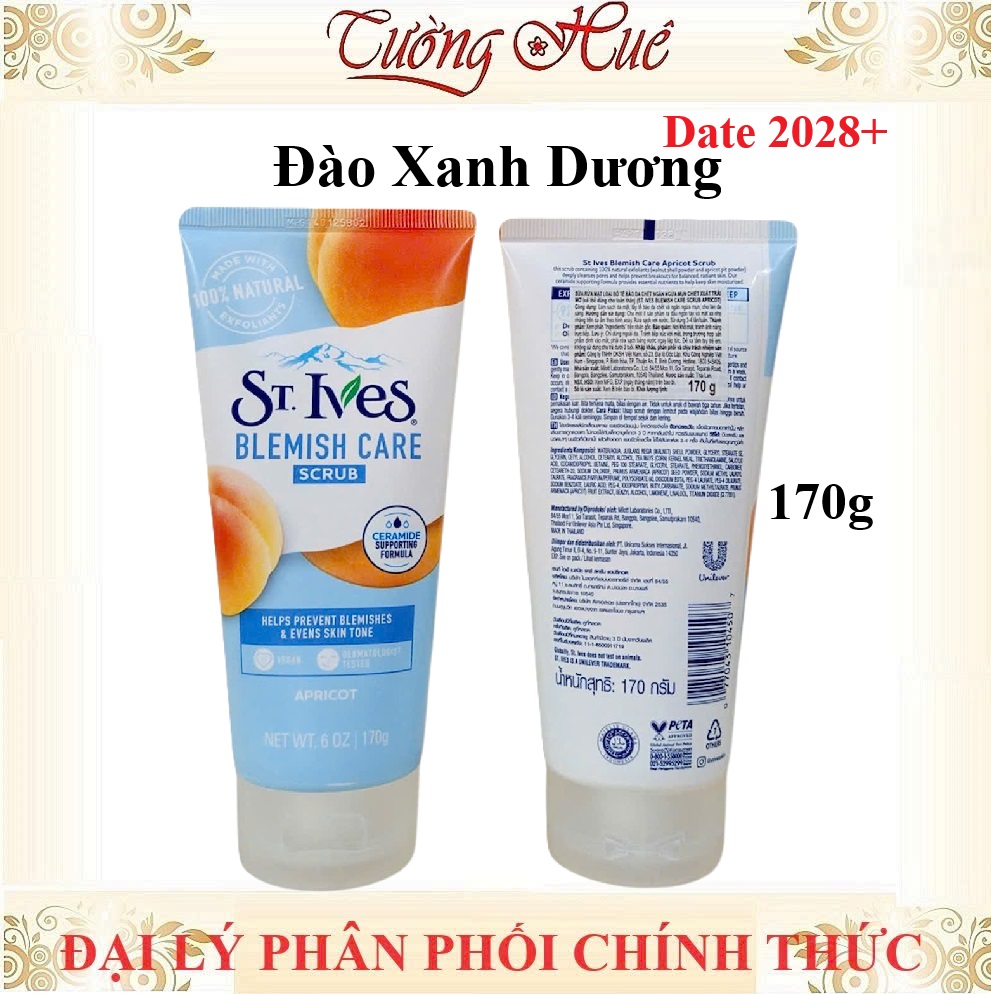 Rửa Mặt Tẩy Da Chết St. Ives 170g - Có Lựa Chọn