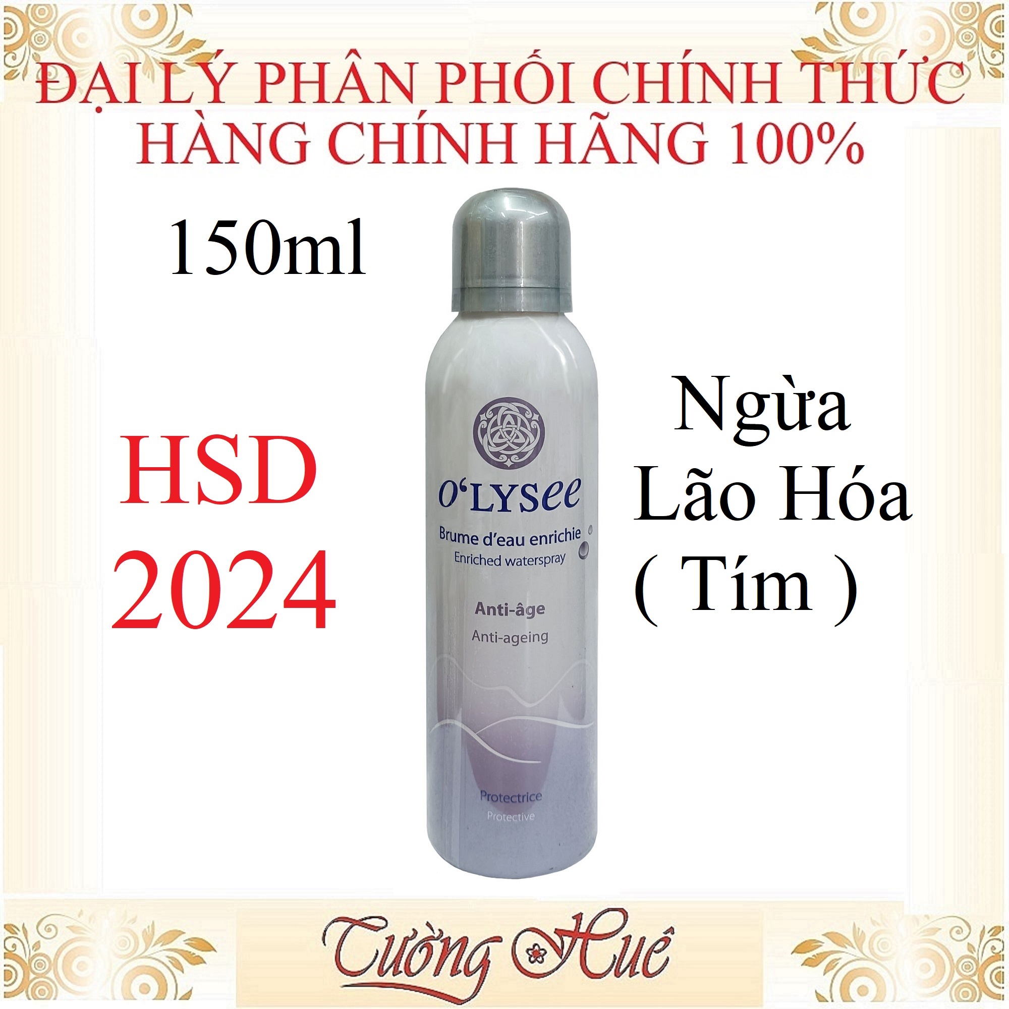 Xịt Khoáng Dưỡng Ẩm O'lysee Waterspray - 150ml ( Có Lựa Chọn )