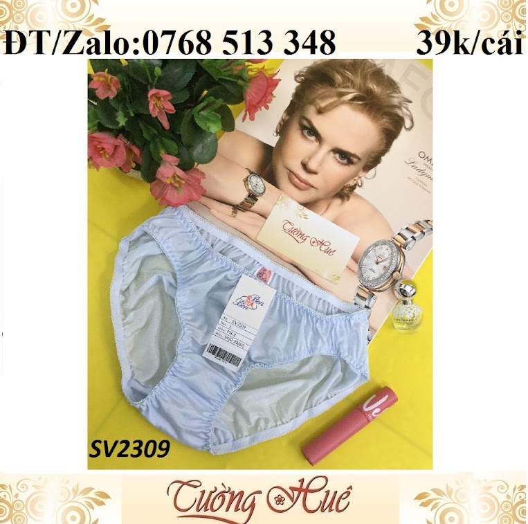 Quần lót nữ Bon Bon SV 2309 trơn bóng (FORM NHỎ).