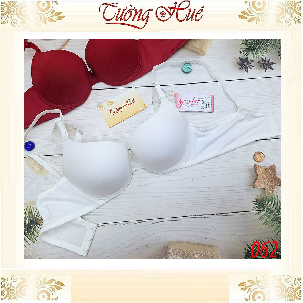 Áo Ngực Giseler 062 Có Gọng Trơn Mút Dày Nâng Ngực 3 Móc Cài