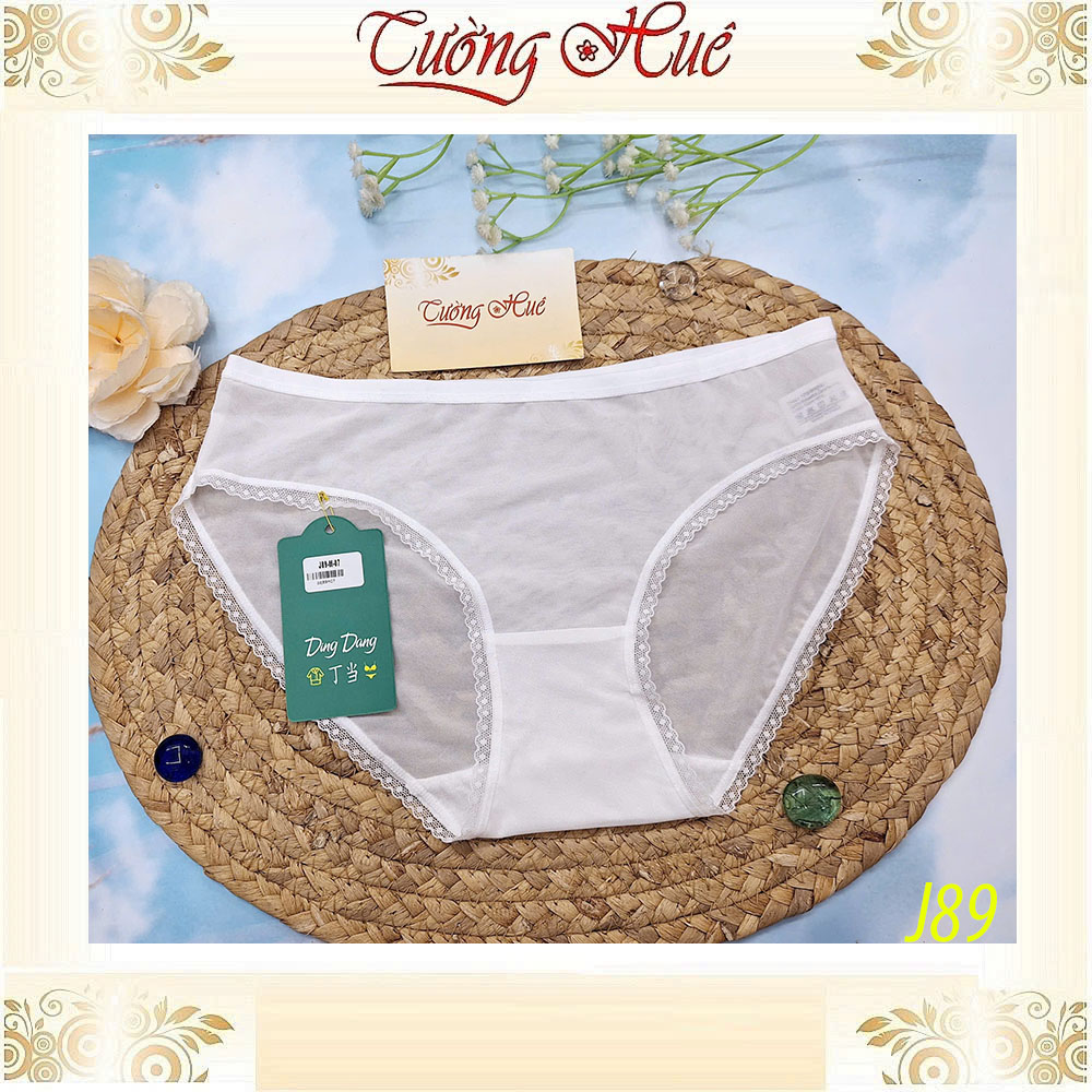 Quần Lót Nữ Ding Dang J89 Voan Viền Ren Mềm Siêu Mỏng