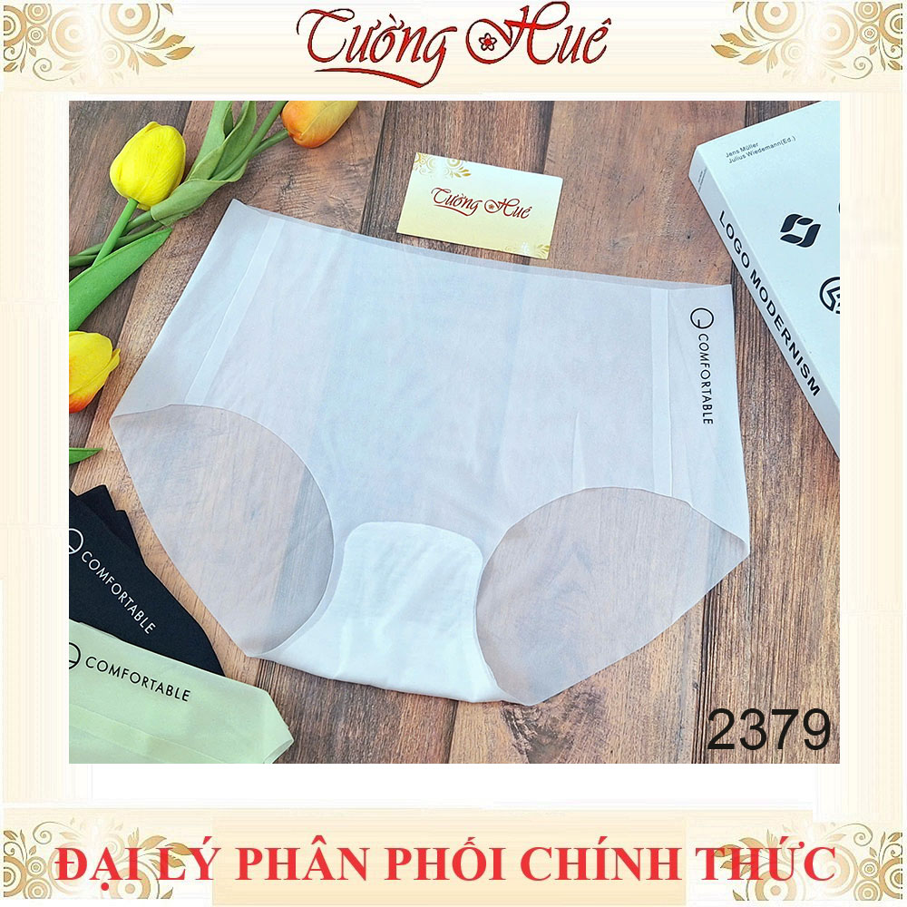 Quần Lót Nữ 2379 Cạp Cao Tàng Hình Su Đúc Không Đường May Mềm Mịn Thoáng Mát Màu Sắc Ngẫu Nhiên