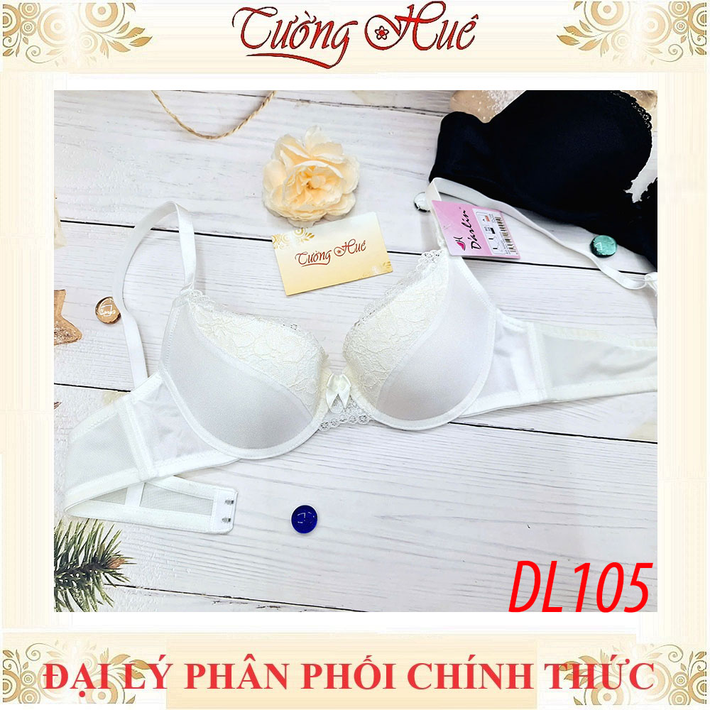 Áo lót nữ Darlin DL105 dầy nâng phối ren đệm tháo rời.