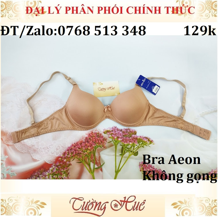 Áo lót nữ Bra Aeon trơn, không gọng.