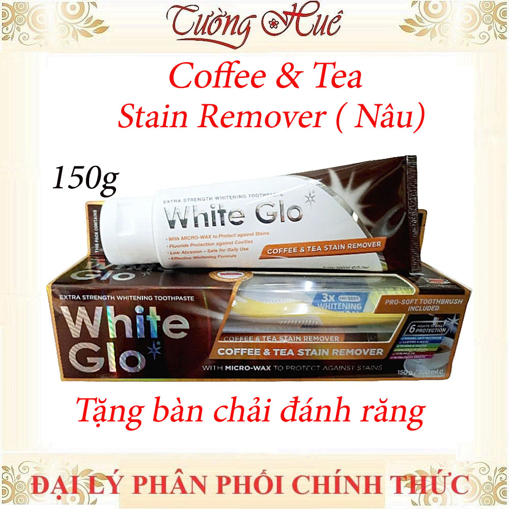 Kem Đánh Răng Thảo Mộc White Glo Nhiều Mùi Hương - 150g (Có lựa chọn)