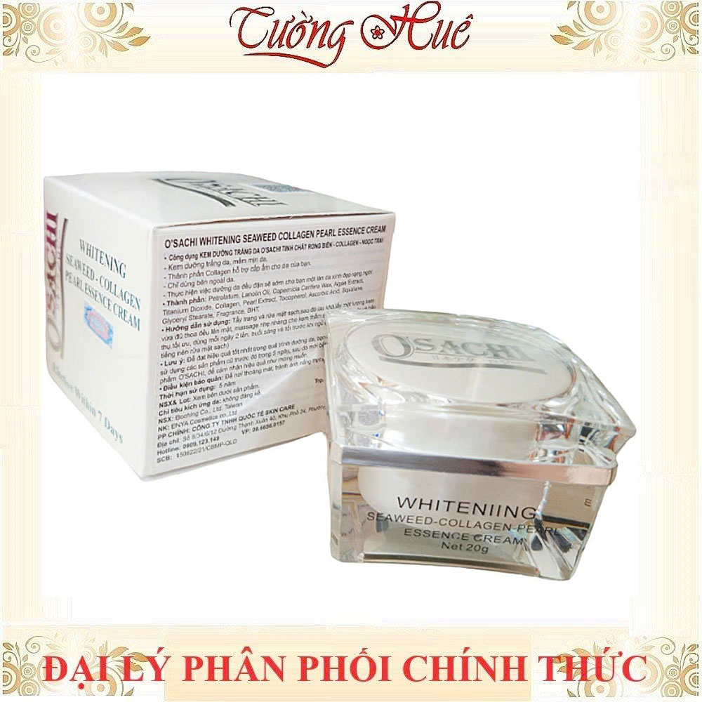 Kem Dưỡng Trắng Da Osachi Tinh Chất Ngọc Trai & Rong Biển & Collagen - 20g