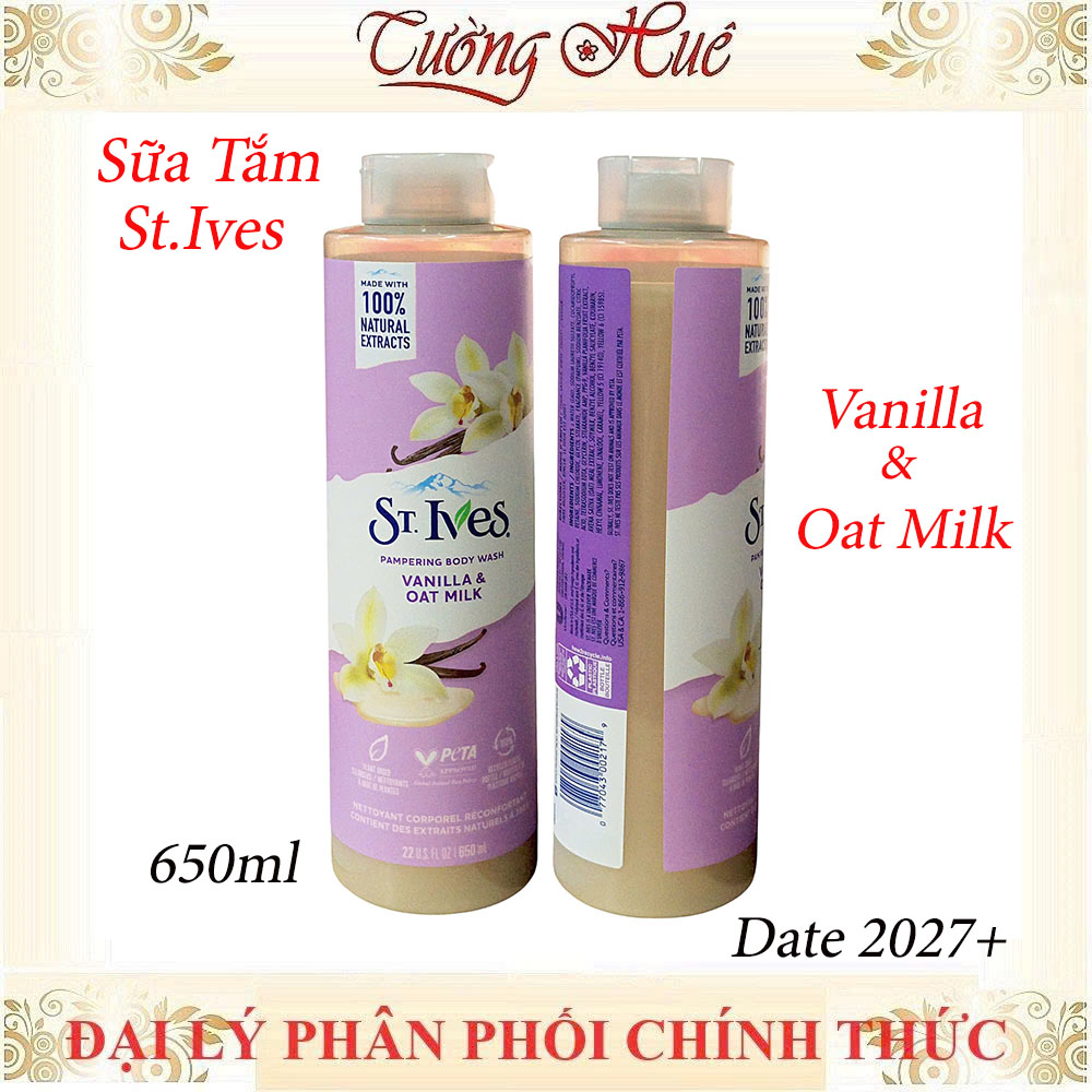 Sữa Tắm St.Ives Body Wash Nhiều Mùi - 650ml / 700ml