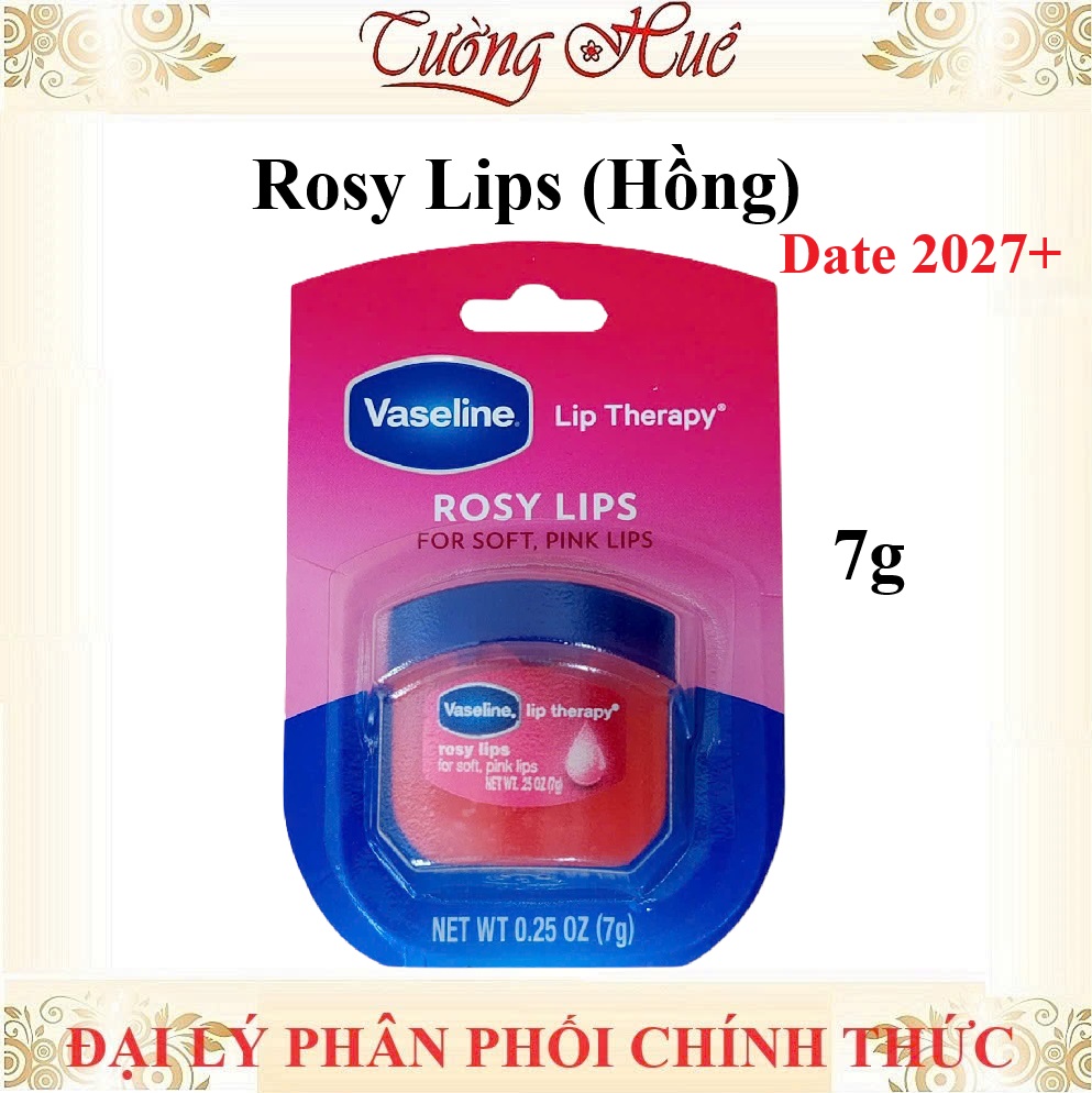 Sáp Dưỡng Môi Vaseline Lip Therapy Nhiều Mùi - 7g