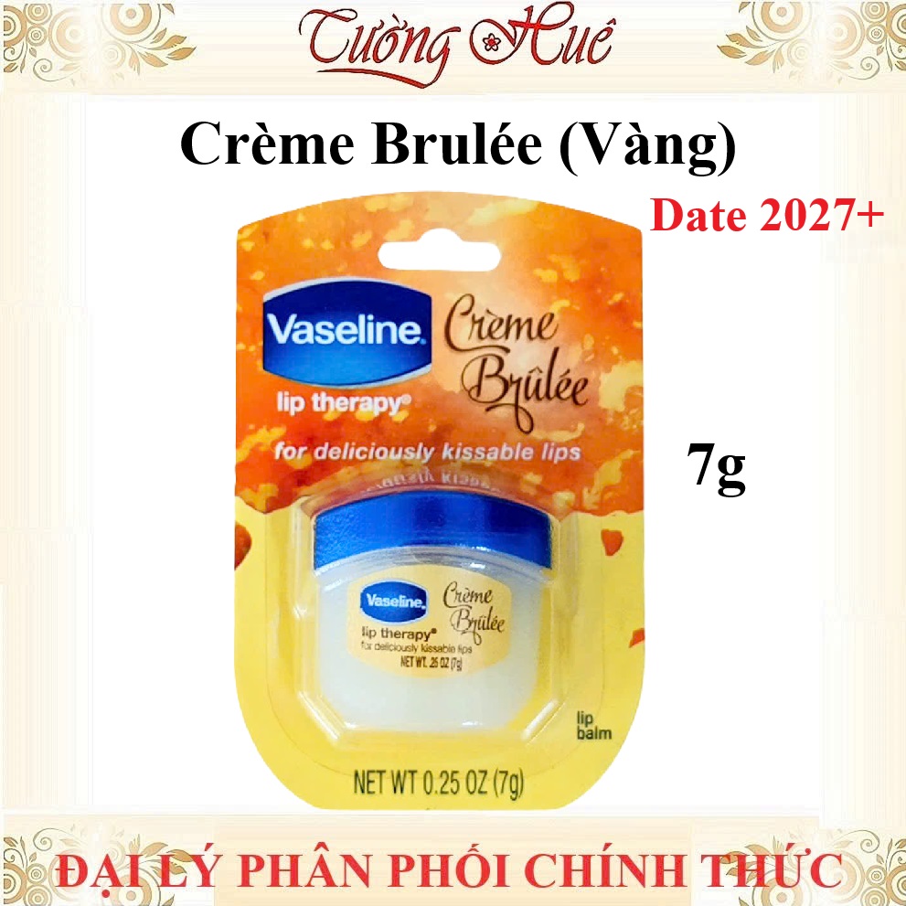 Sáp Dưỡng Môi Vaseline Lip Therapy Nhiều Mùi - 7g