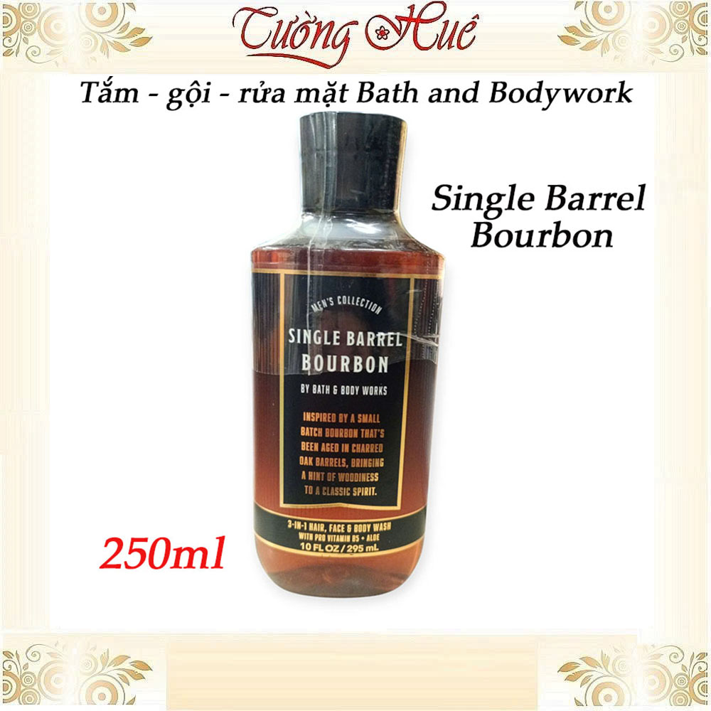 Tắm Gội Rửa Mặt Cho Nam Bath & Body Works 3in1 Hair Face Body Wash - 295ml (Có Lựa Chọn)