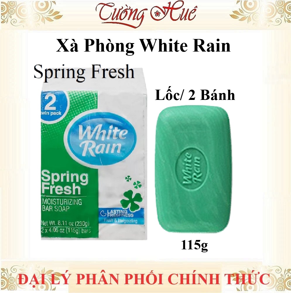 Lốc 2 Bánh Xà Phòng White Rain 115g - Có Lựa Chọn