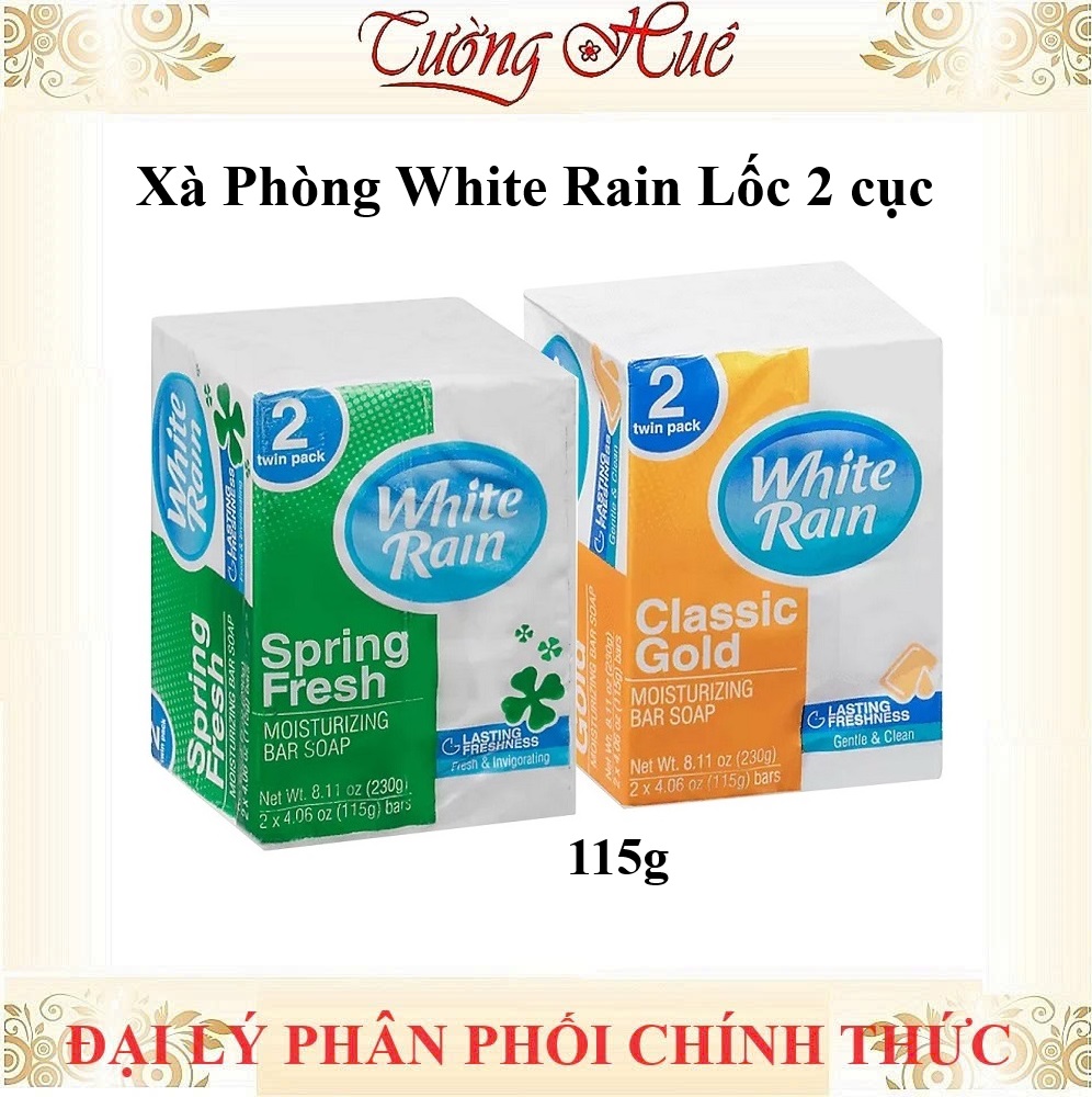 Lốc 2 Bánh Xà Phòng White Rain 115g - Có Lựa Chọn