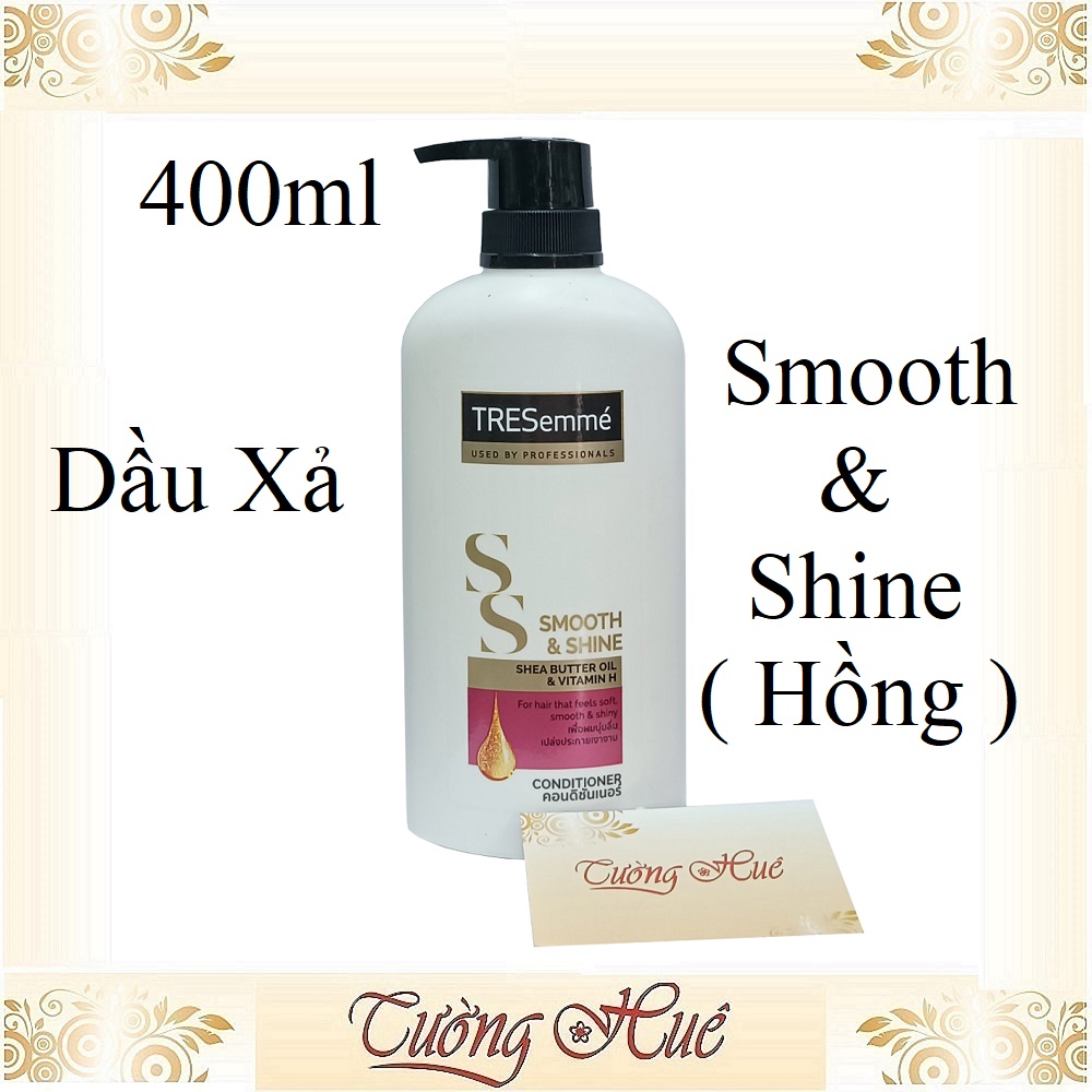Dầu Gội và Xả TRESemme Thái Smooth & Shine - Hồng