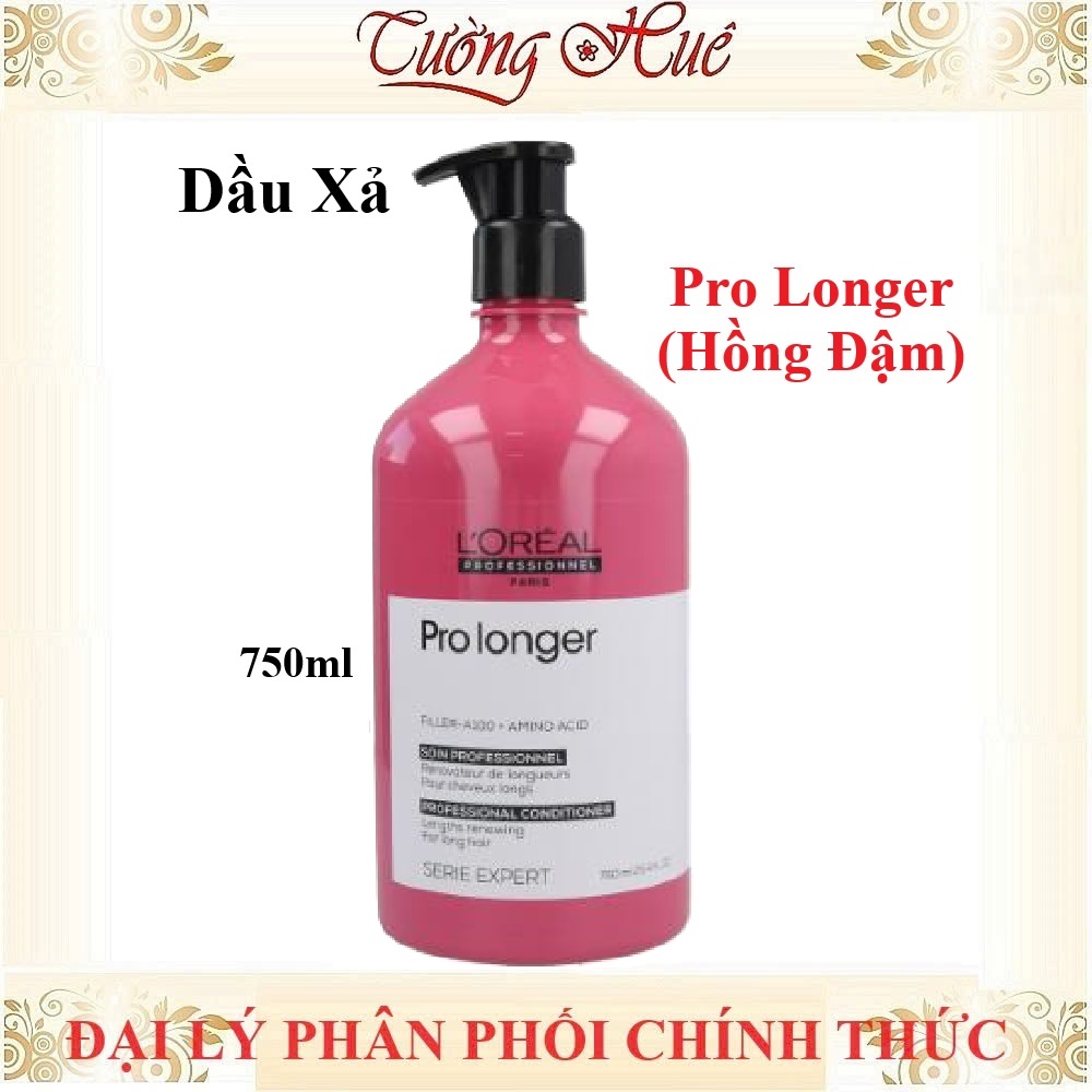 Dầu Xả Giảm Đứt Gãy, Giúp Tóc Chắc Khỏe Loreal Serie Expert Pro Longer Conditioner - Hồng Đậm (Có Lựa Chọn)