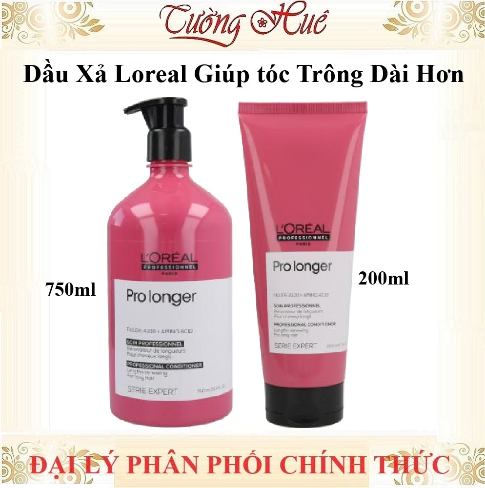 Dầu Xả Giảm Đứt Gãy, Giúp Tóc Chắc Khỏe Loreal Serie Expert Pro Longer Conditioner - Hồng Đậm (Có Lựa Chọn)