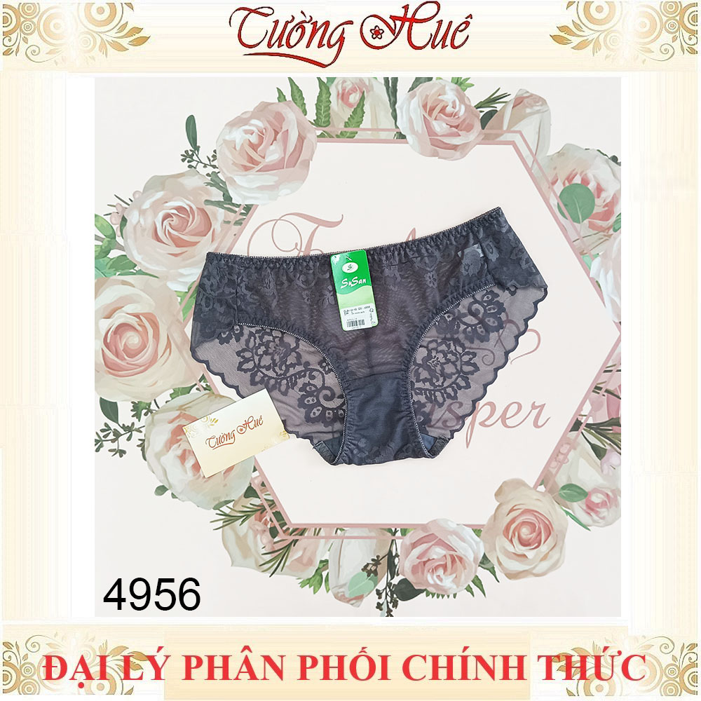 Quần Lót Nữ SuSan 4956 Không Viền May Phối Lưới Form Chuẩn.