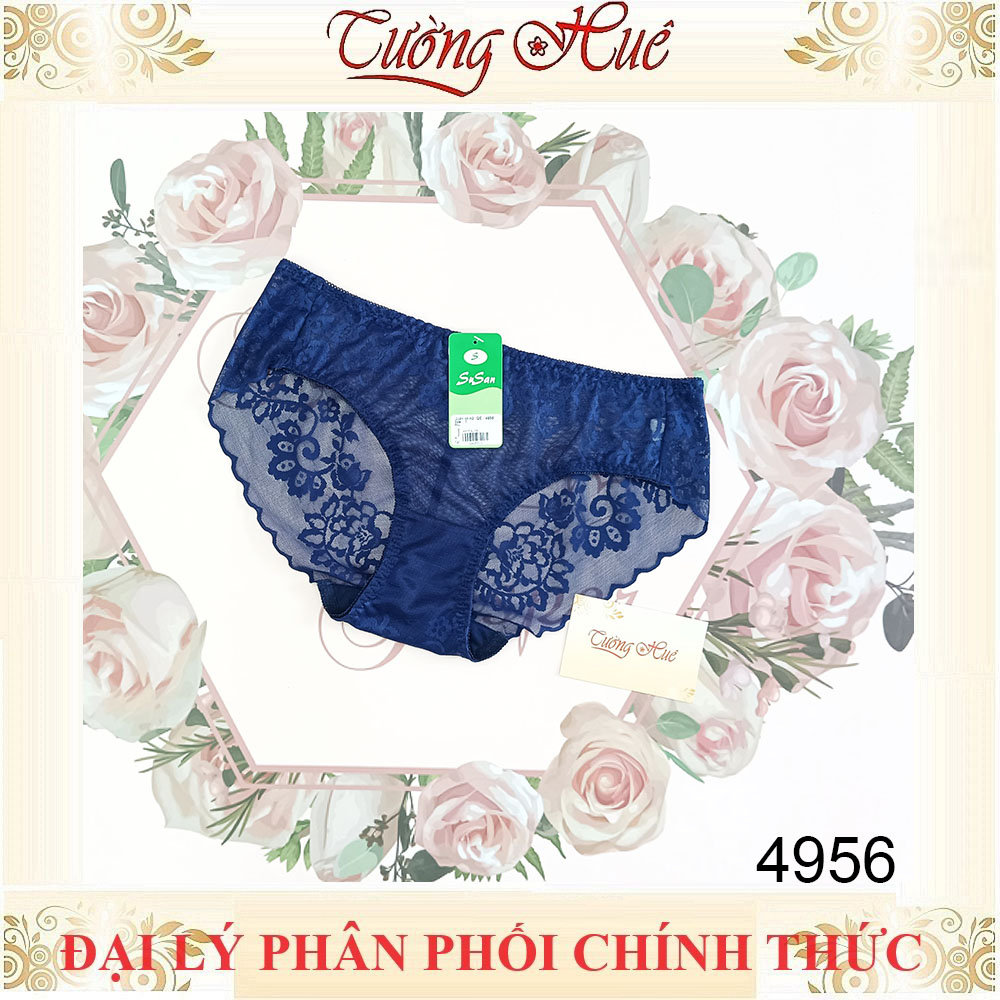Quần Lót Nữ SuSan 4956 Không Viền May Phối Lưới Form Chuẩn.