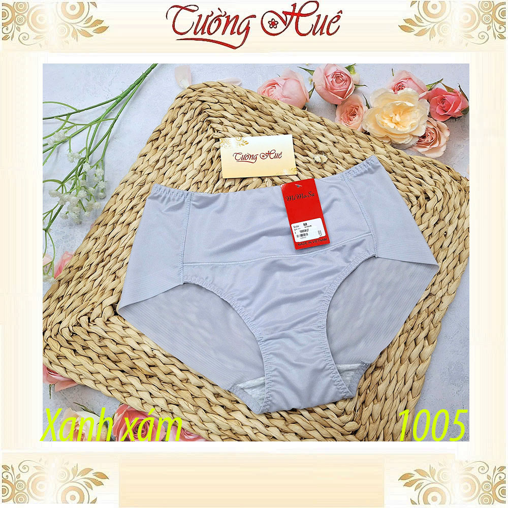 Quần lót nữ Mimosa 1005 lưng cao ôm bụng không viền