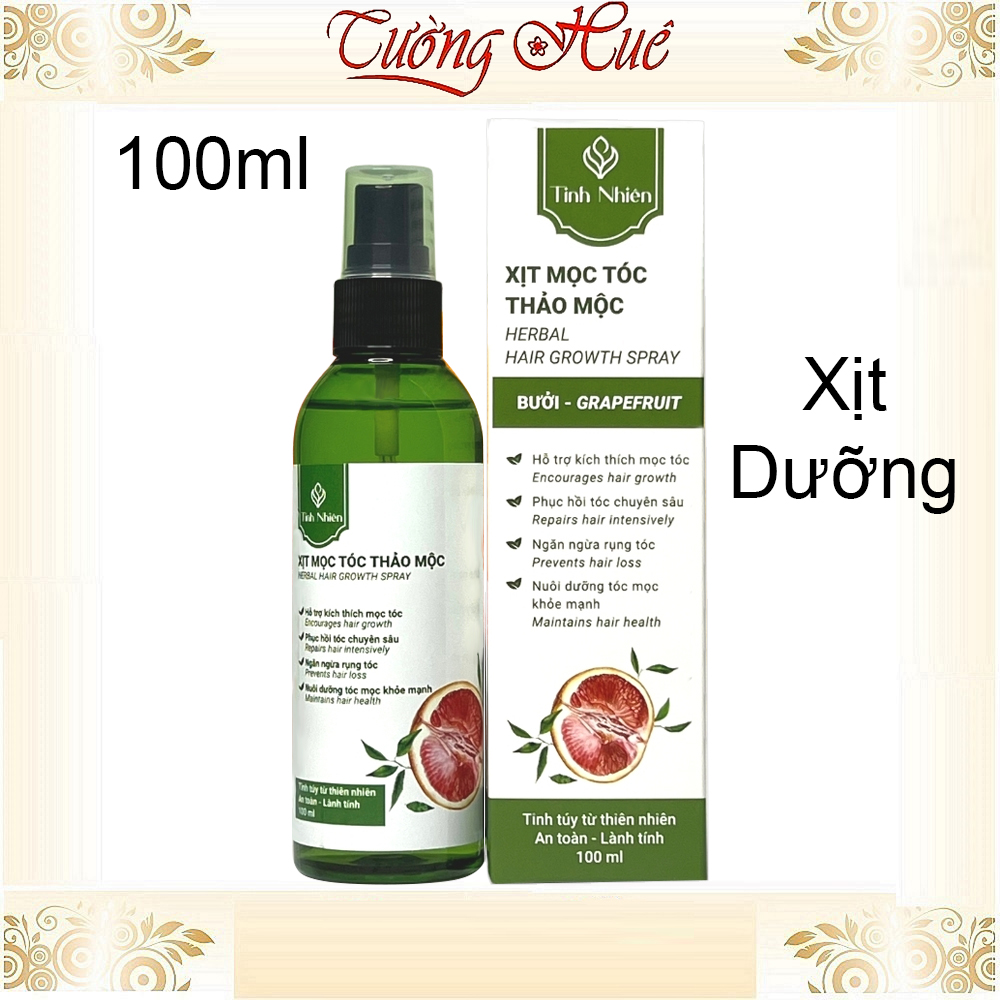 Xịt Mọc Tóc Tinh Dầu Bưởi Tinh Nhiên - 100ml