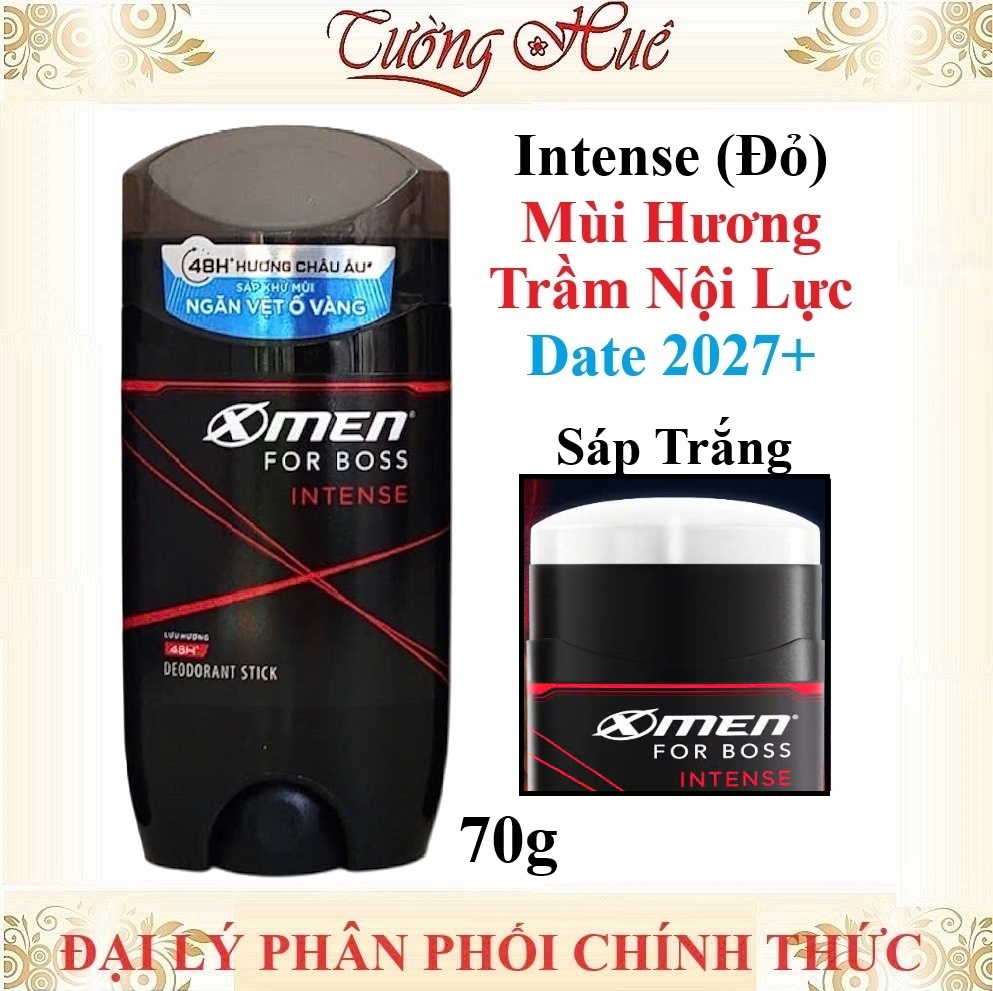 Lăn Sáp Khử Mùi Nam X-Men For Boss 70g - 80g (Nhiều Mùi Lựa Chọn)