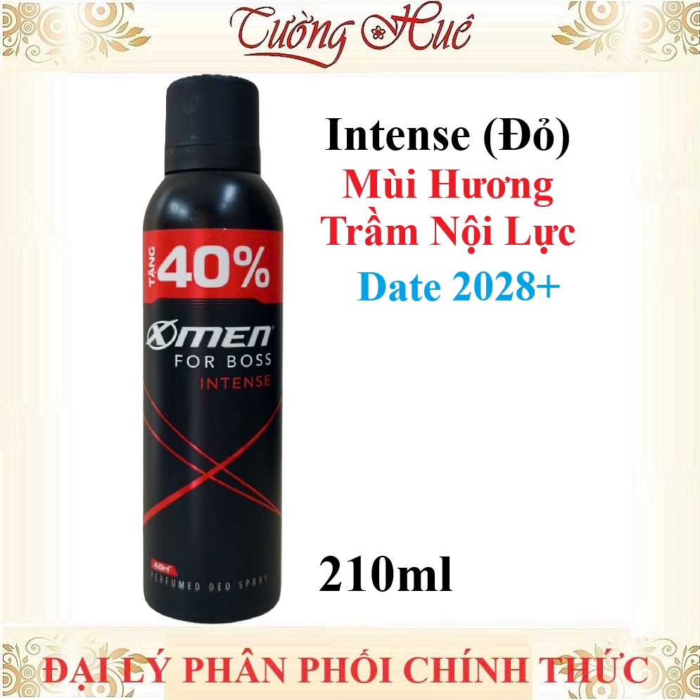 Xịt Khử Mùi Nam X-Men For Boss - 210ml (Nhiều Mùi Lựa Chọn)