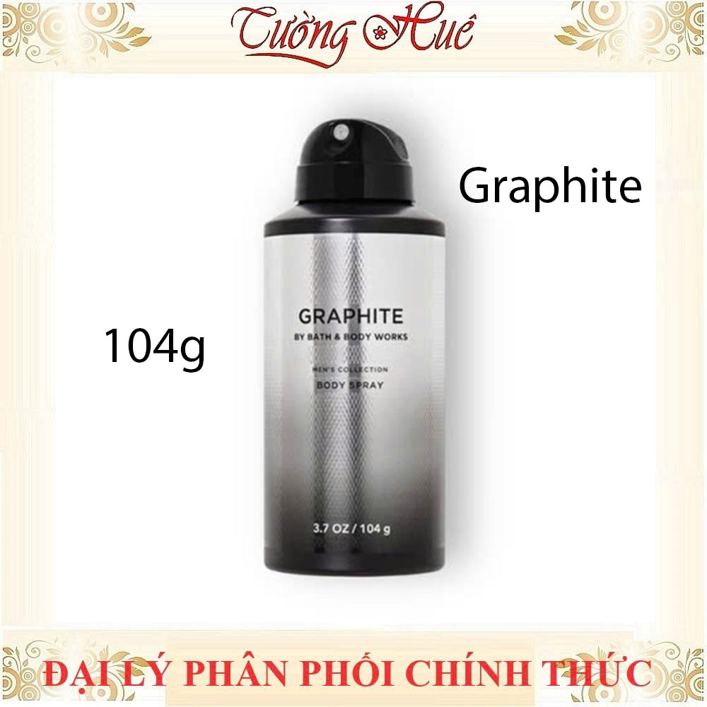 Xịt khử mùi toàn thân Nam Bath & Body Works Bourbon Body Spray 104g - Nhiều mùi lựa chọn