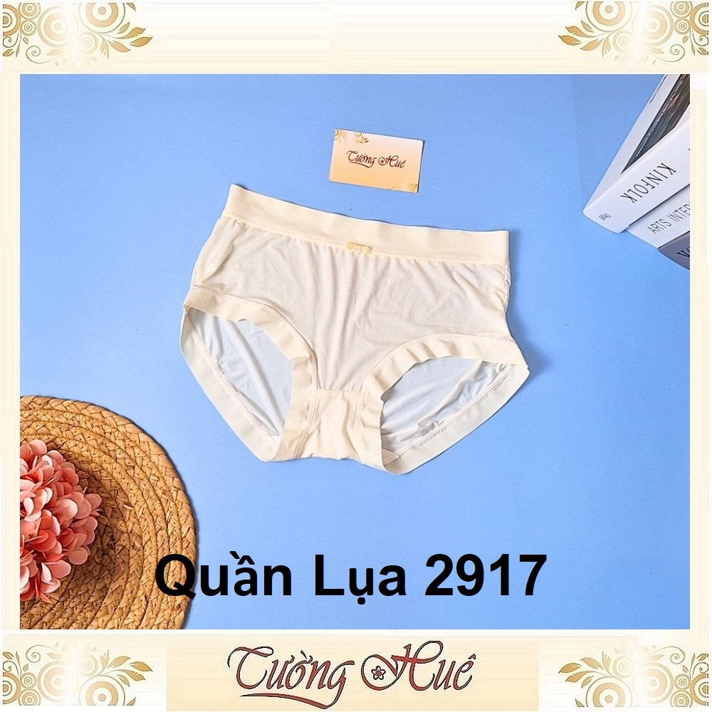 Quần Lót Nữ 2917 Lụa Trơn Lưng Cao.