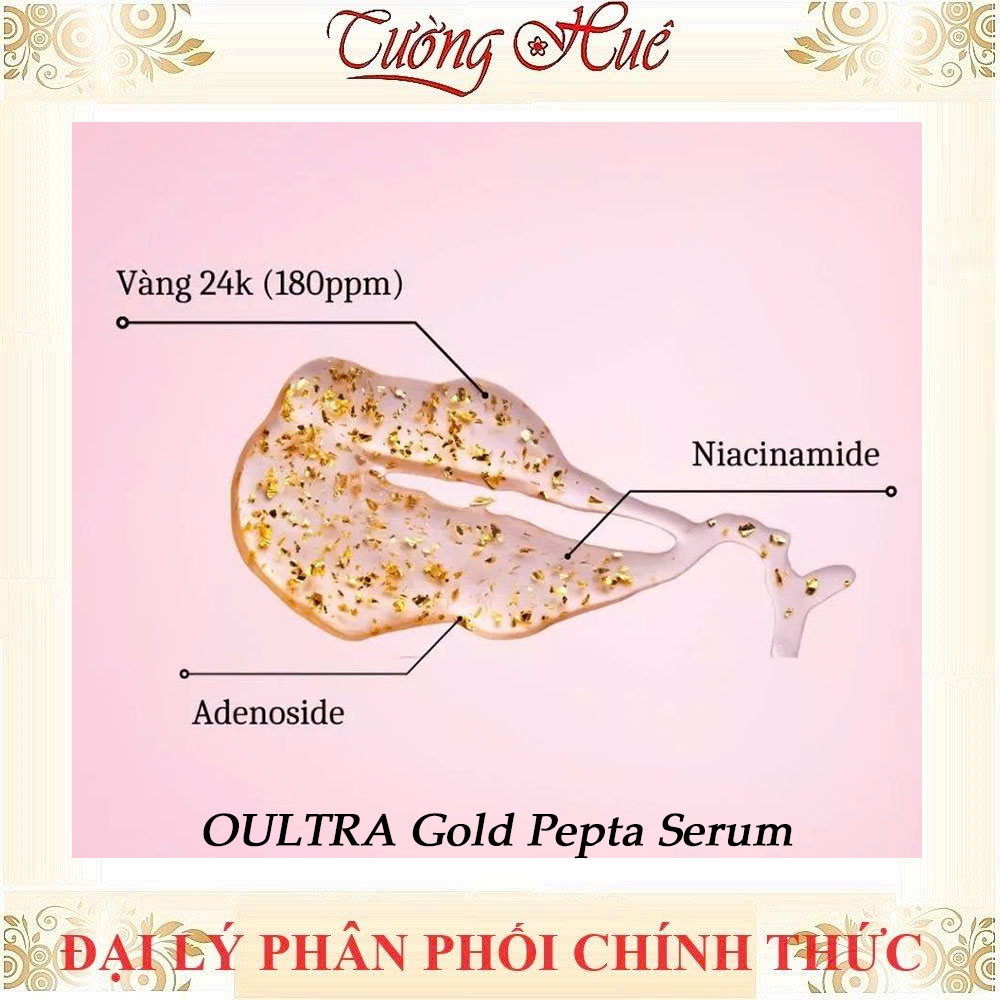 OULTRA Tinh Chất Serum Vàng 24k Dưỡng Trắng Chống Lão Hóa Dưỡng Ẩm Hàn Quốc 60ml