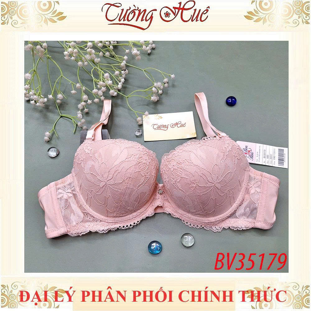 Áo lót nữ Bon Bon BV35179 siêu dày cúp 3/4 full ren