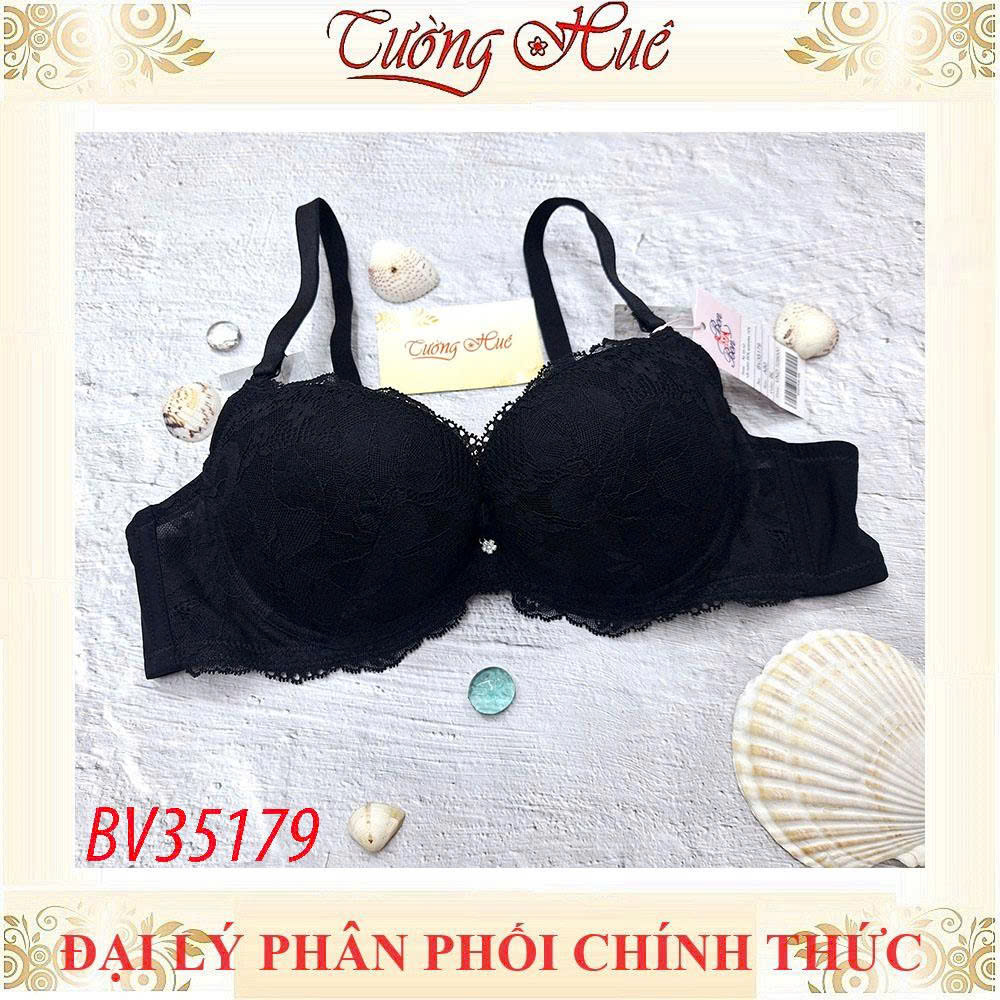 Áo lót nữ Bon Bon BV35179 siêu dày cúp 3/4 full ren