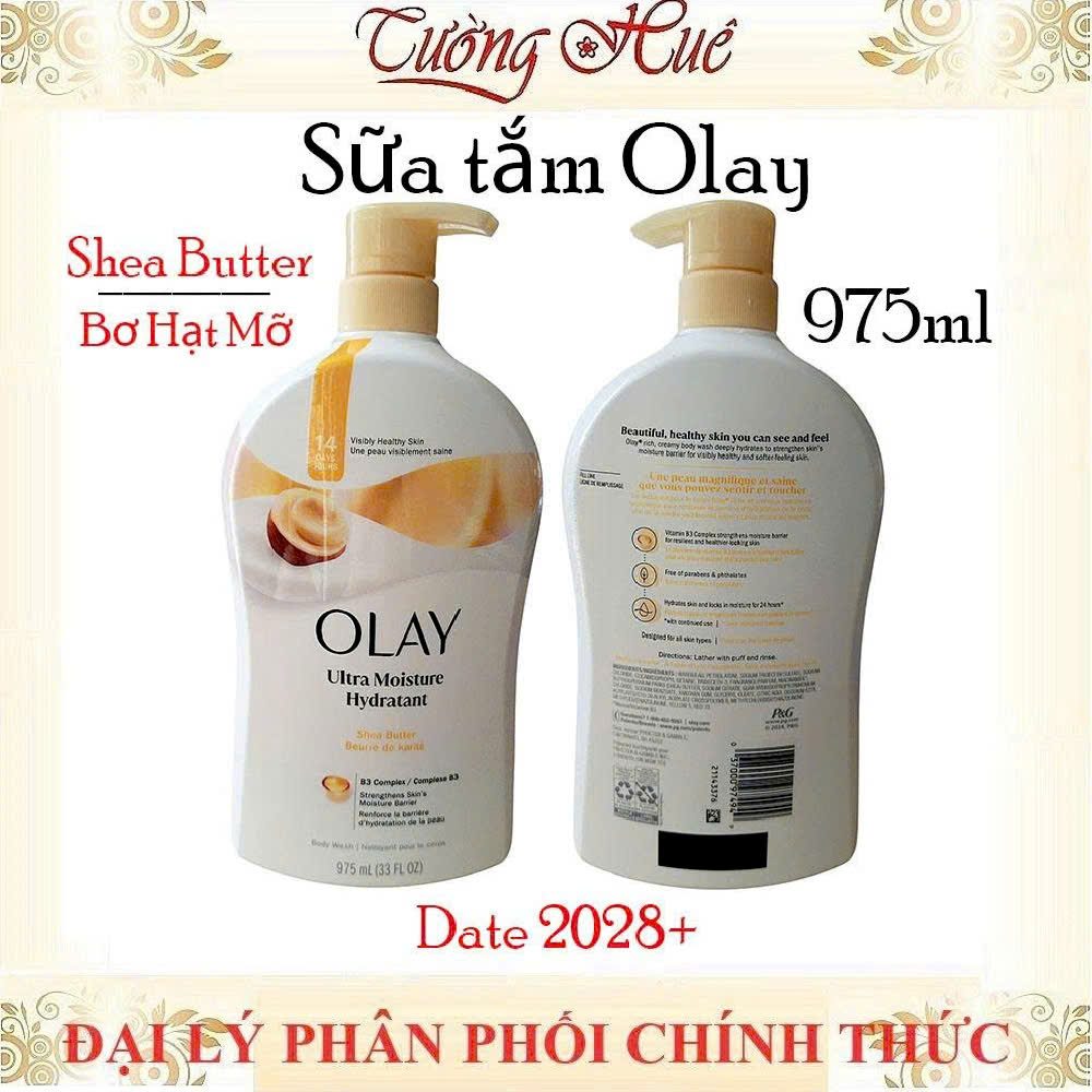 Tắm Olay Dưỡng Ẩm Body Wash Nhiều Mùi Hương Lựa Chọn - 975ml