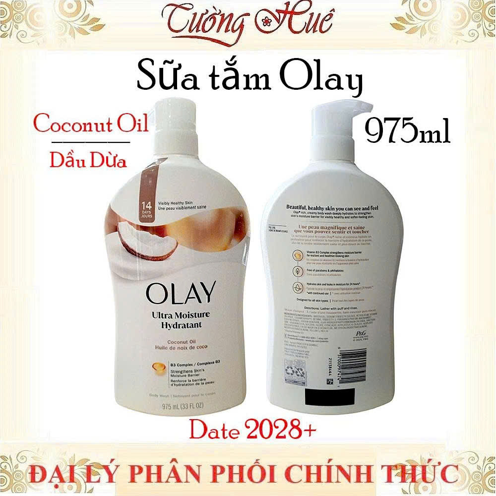 Tắm Olay Dưỡng Ẩm Body Wash Nhiều Mùi Hương Lựa Chọn - 975ml