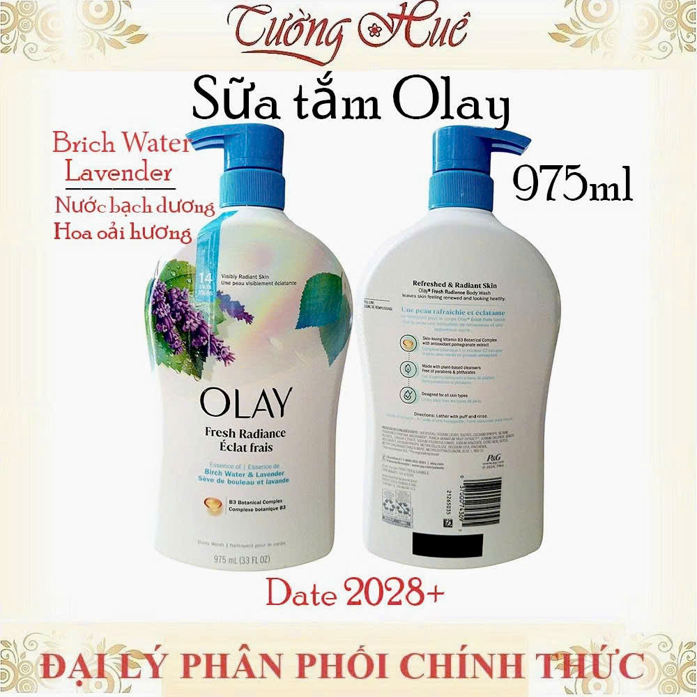 Tắm Olay Dưỡng Ẩm Body Wash Nhiều Mùi Hương Lựa Chọn - 975ml