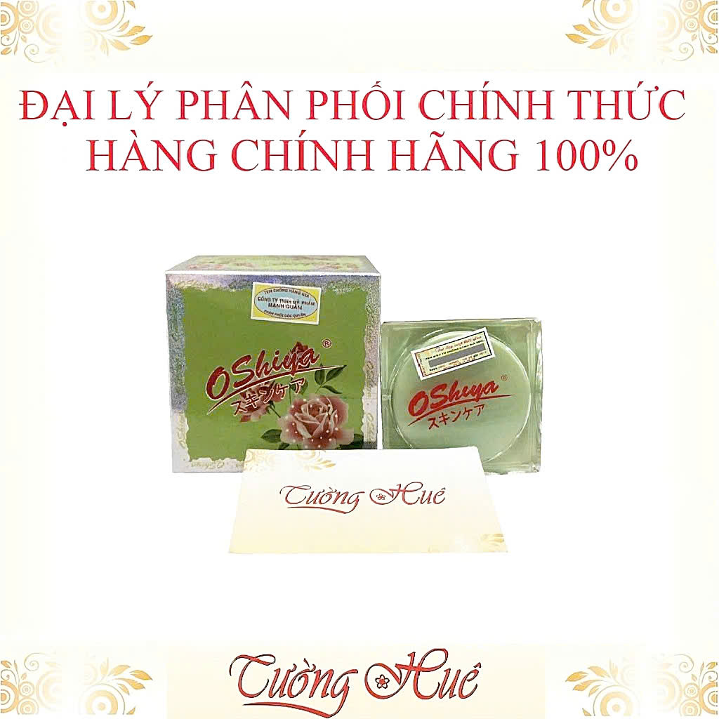 Kem dưỡng Trắng Da OSHIYA Whitening Antirich Beauty Cream - 20g - Hoa Hồng.