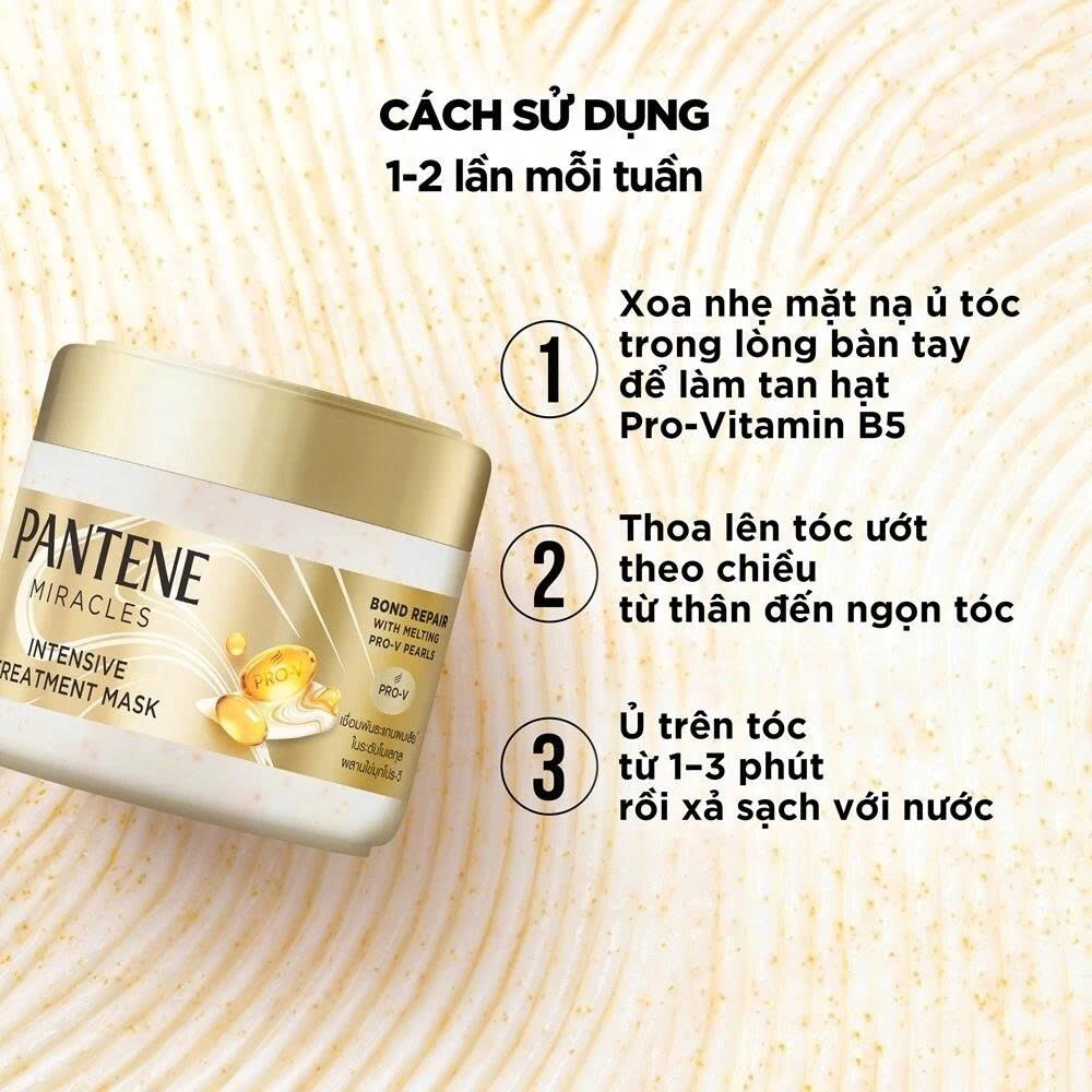 Mặt nạ ủ tóc chuyên sâu Pantene Miracles Intensive Treatment Mask (300ml)