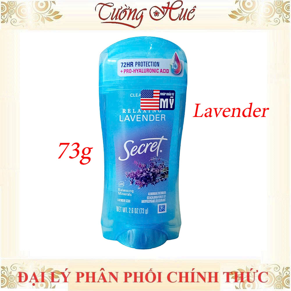 Lăn Khử Mùi Nữ Secret Clear Gel Nhiều Mùi Hương - 73g