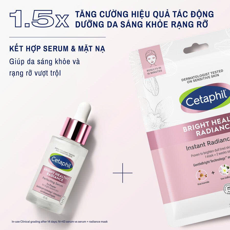 Tinh Chất Làm Sáng Da Cetaphil Bright Healthy Radiance Perfecting Serum 30ml