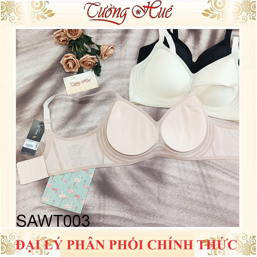 Áo Lót Nữ SOVITEX SAWT003 Chất Su Không Giọng Mút Vừa Bảng Lưng To.