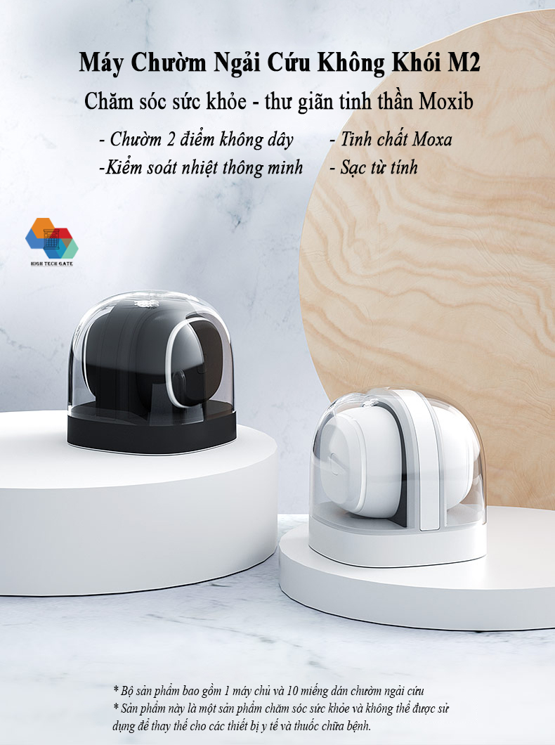 Máy chườm nóng ngải không khói Xiaomi Youpin Jeeback M2-B