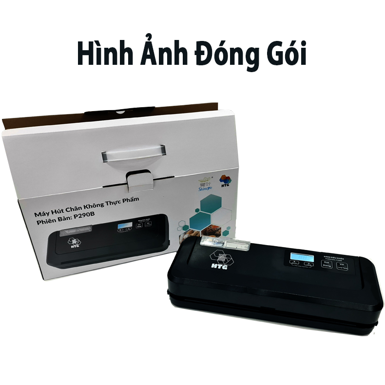 Máy hút chân không ShineYe HTG P290B phiên bản tự động, không kén túi, chính hãng Tiếng Việt