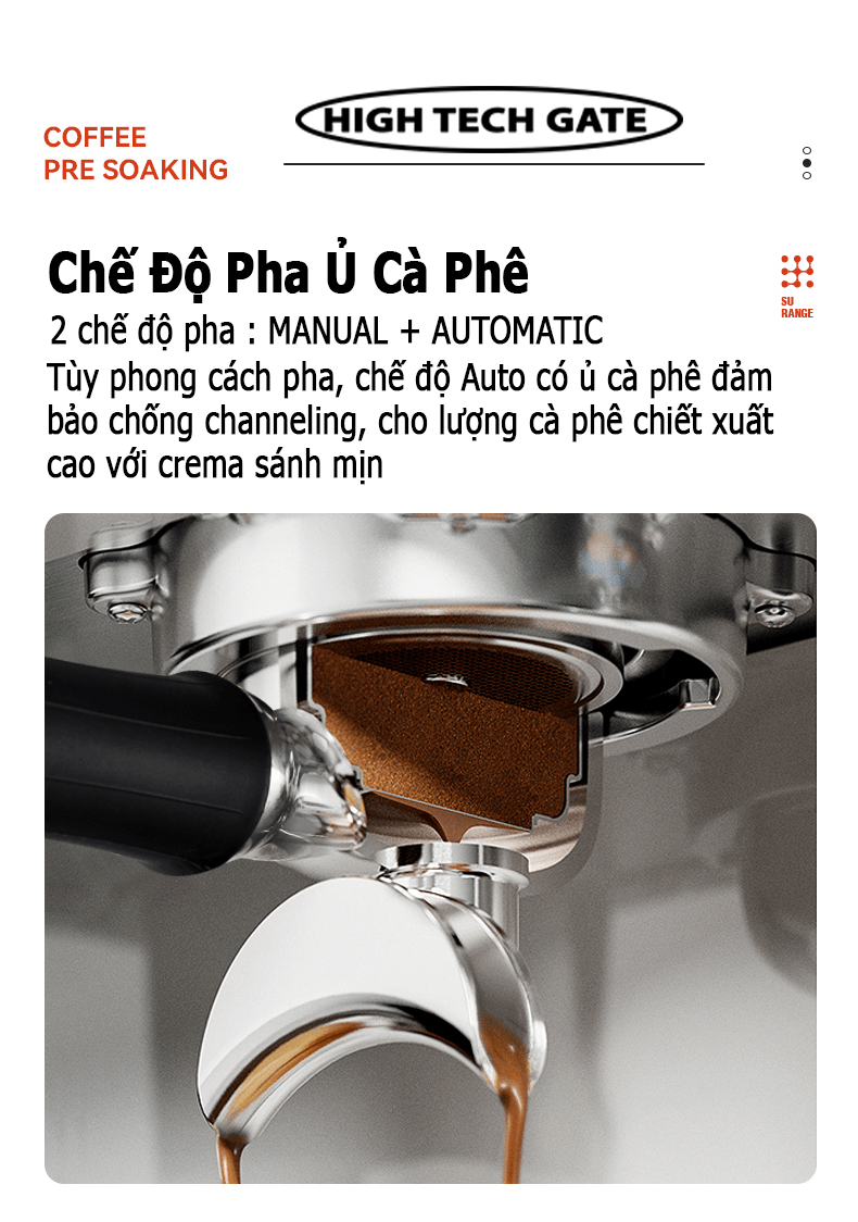Máy Pha Cà Phê Gemilai CRM3007I Bán Công Nghiệp